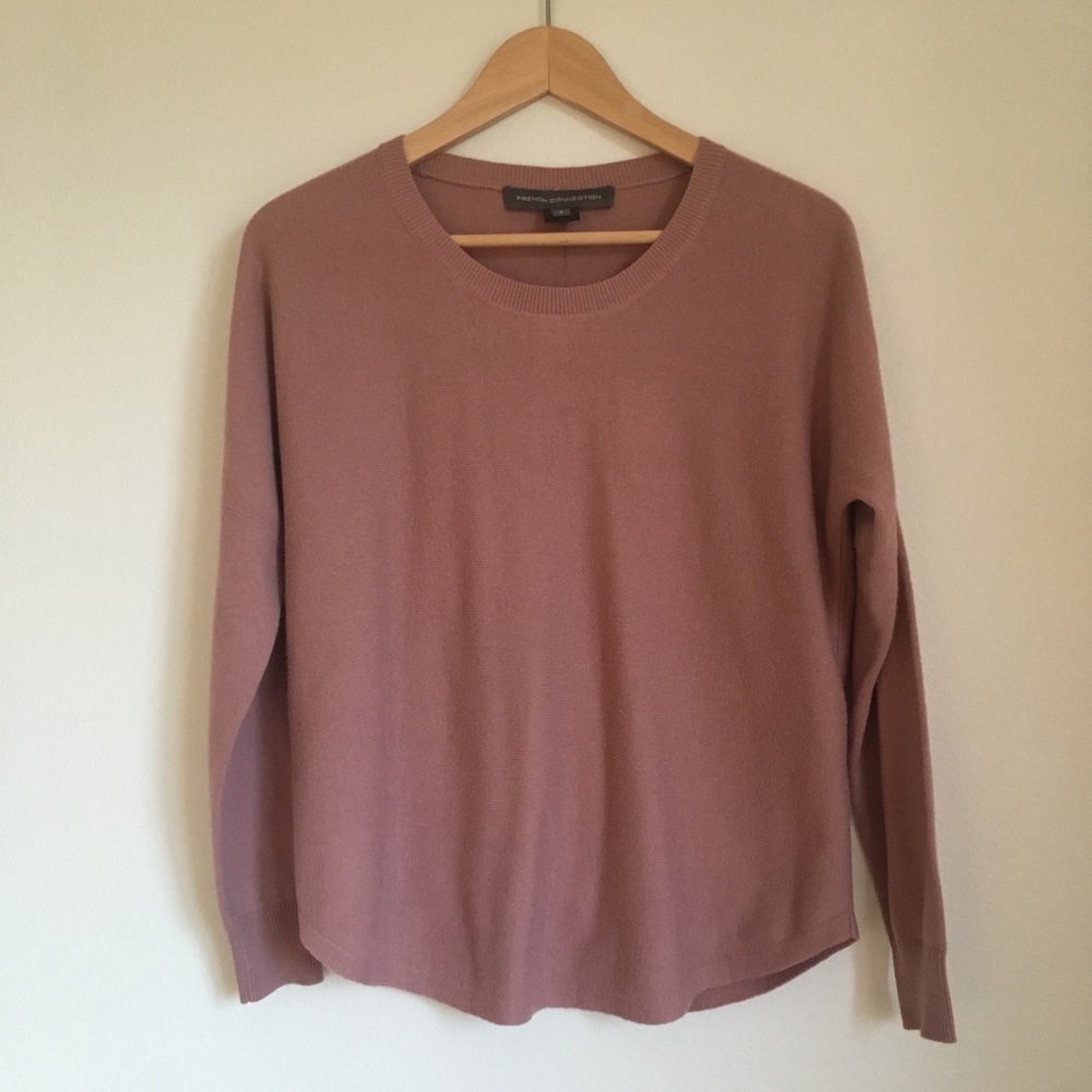 Mauve purple sweater